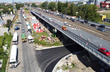 Przebudowa Estakady Pomorskiej - zmiany w organizacji ruchu #5