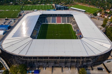 Szczeciński stadion zachwyca