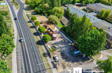 Ścieżka rowerowa na Bogumińskiej: wieści z budowy #1