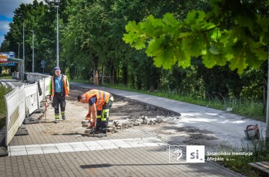 <span>Ścieżka rowerowa na Bogumińskiej 10</span>