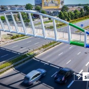 Budowa kładki pieszo – rowerowej nad ul. Struga” w ramach projektu SBO 2022 „Bezpieczna Struga – Kładka dla pieszych nad ul. Struga pomiędzy ul. Iwaszkiewicza i Outlet Parkiem”