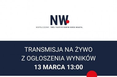 Zobacz na żywo ogłoszenie wyników konkursu na nową siedzibę Teatru Współczesnego